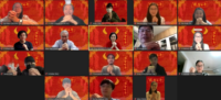 The participants of Celebrating the Year of the Ox with CWC Buddies sending Lunar New Year greetings to one another
